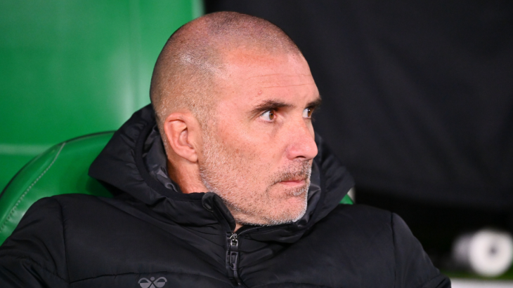 Laurent Battles sur le banc de l'AS Saint-Étienne