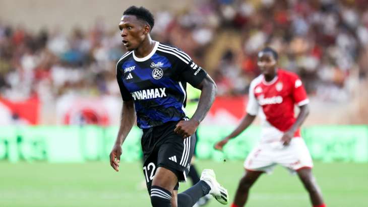 Lebo Mothiba du temps de Strasbourg face à Monaco