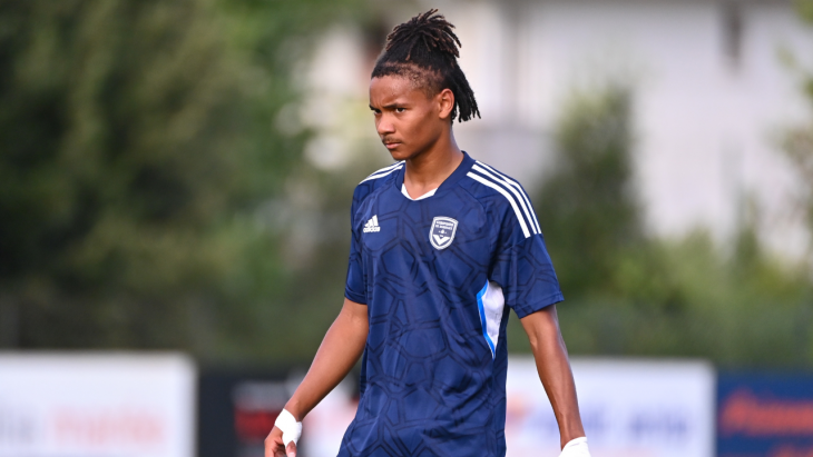 Lenny Pirringuel avec Bordeaux