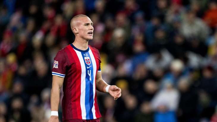 Leo Ostigard avec la Norvège