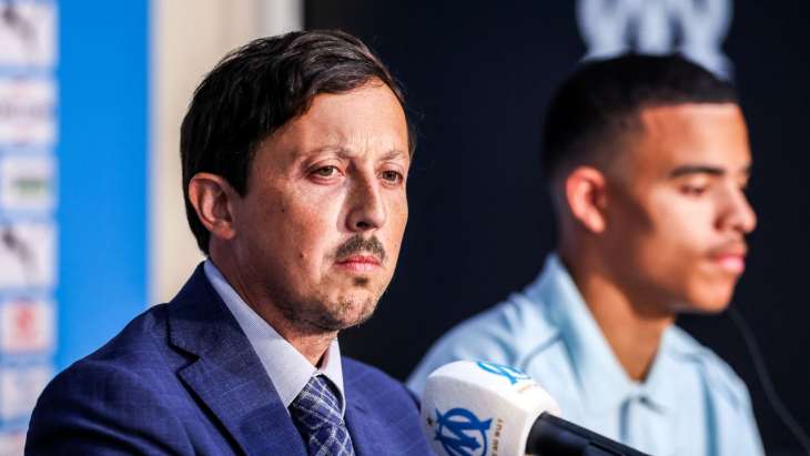 Longoria et Greenwood en conférence de presse