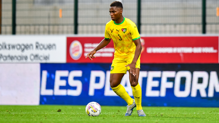 Loïc Bessilé avec le Togo