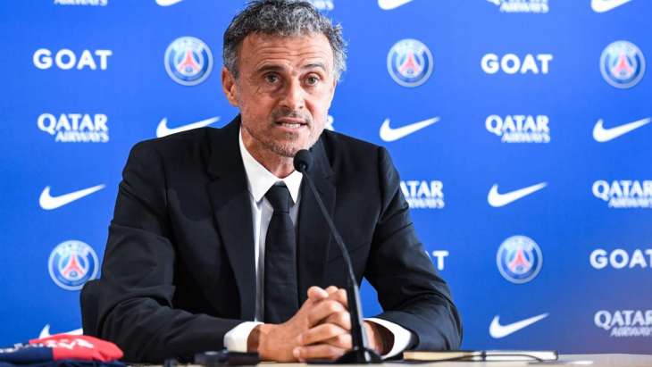 Luis Enrique PSG médias