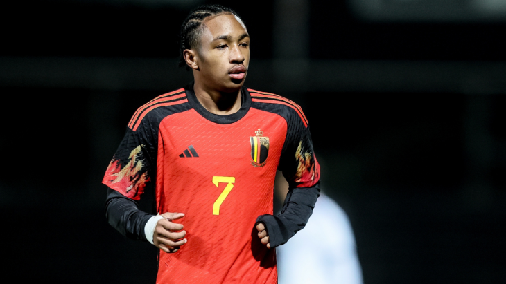 Malick Fofana avec la Belgique