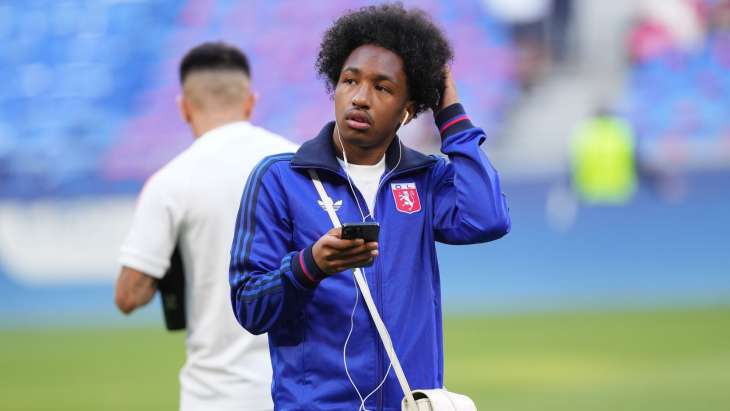 Malick Fofana lors de OL-Angers