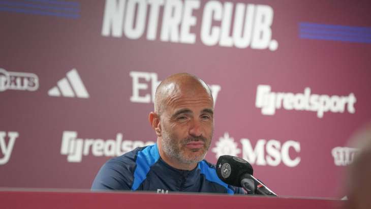 Maresca en conférence de presse