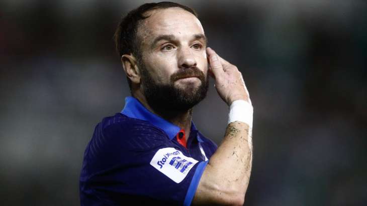 Mathieu Valbuena avec l'Athens kallithéa