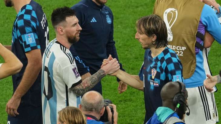 Messi Modric Argentine Croatie 13 décembre 2022
