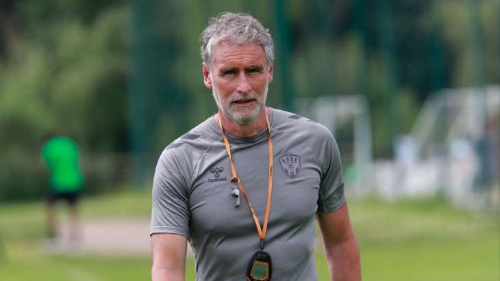 Olivier Dall'Oglio à l'entraînement