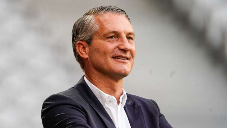 Olivier Létang, sourire de satisfaction (LOSC)