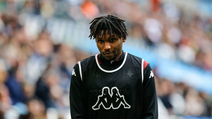 Opa Guette avec le FC Metz