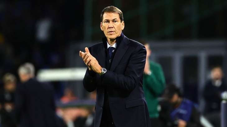 Rudi Garcia qui se tape les mains