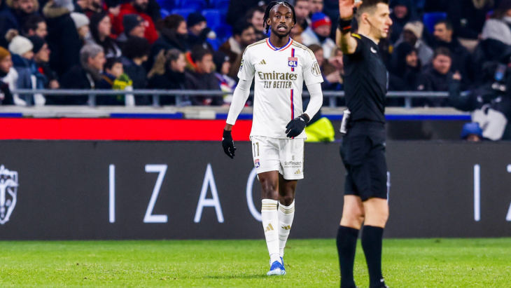 Tino Kadewere avec l'OL