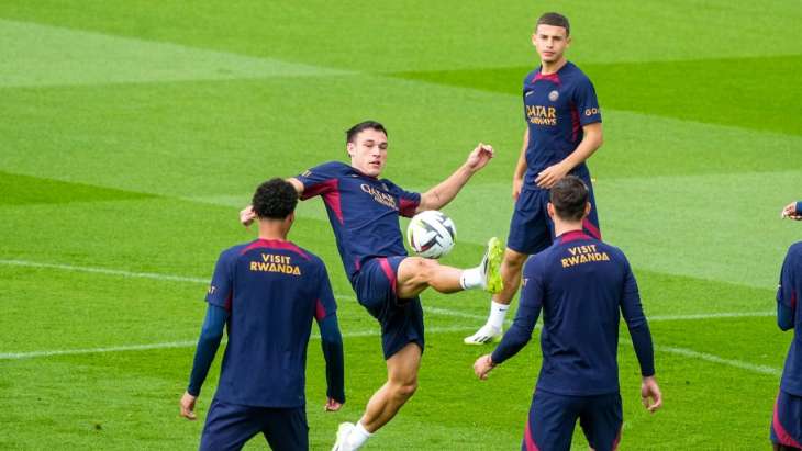 Ugarte, Gharbi entrainement PSG
