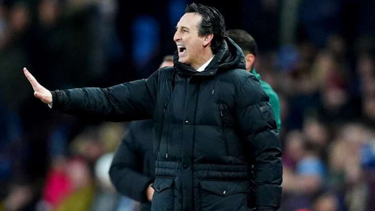 Unai Emery, l'entraîneur d'Aston Villa.