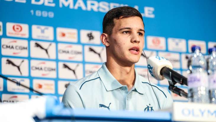 Valentin Carboni en conférence de presse
