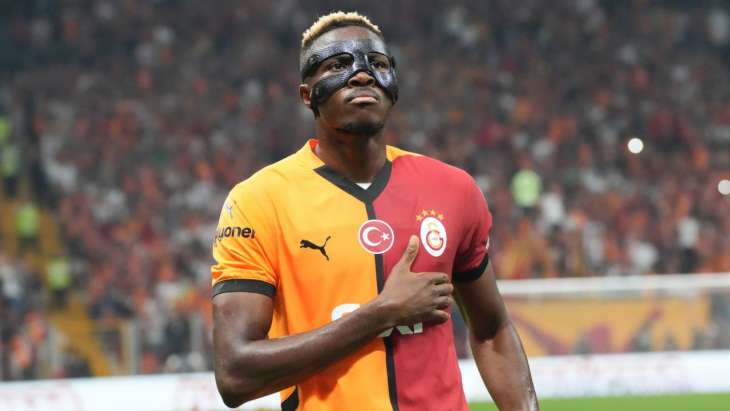 Victor Osimhen avec Galatasaray