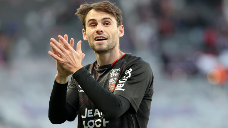 Vincent Le Goff avec Lorient