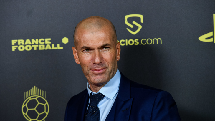 Zinadine Zidane lors du ballon d'or