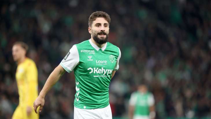 Zuriko Davitashvili lors de Dunkerque-ASSE