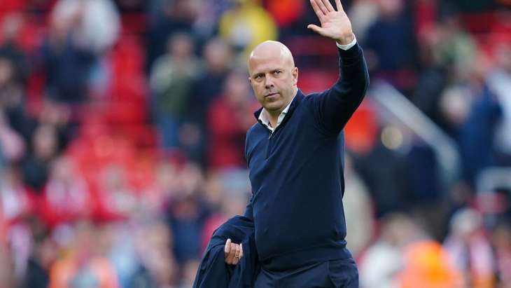 Arne Slot avec Liverpool