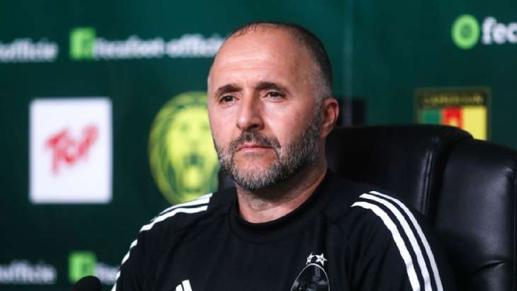 belmadi devant les médias