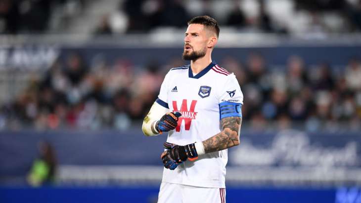 Benoit Costil sous les couleurs des Girondins de Bordeaux