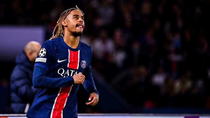 Bradley Barcola, joueur du PSG.