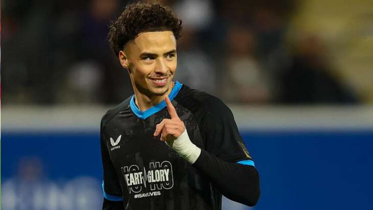 Chemsdine Talbi, la pépite du FC Bruges, ici tout sourire.