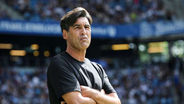 Paulo Fonseca lors de Hambourg-OL