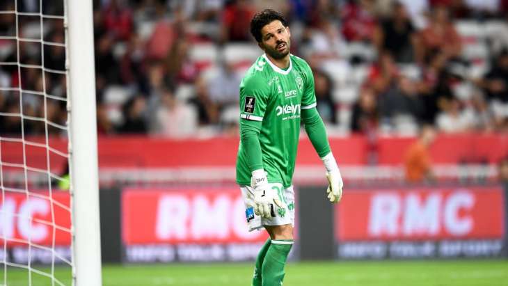 Gautier Larsonneur dépité par la débâcle des Verts à Nice