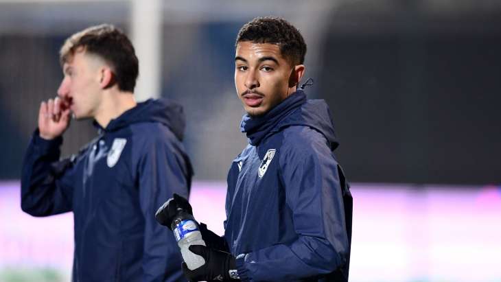 Gessime YASSINE (usld) lors du match de Ligue 2 BKT entre Dunkerque et Ajaccio