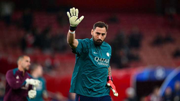 Gianluigi Donnarumma, gardien du PSG.