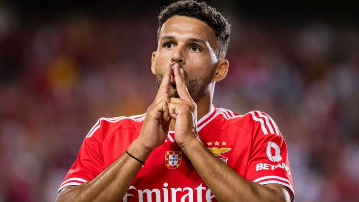 goncalo ramos benfica celebration