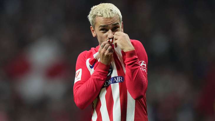griezmann baiser atletico real madrid