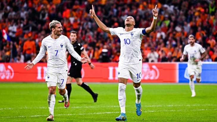 griezmann mbappe pays-bas france