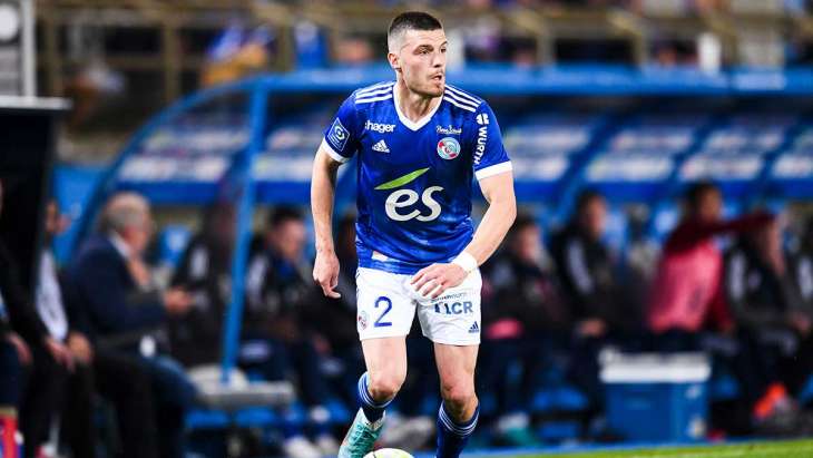 Frédéric Guilbert lors de Strasbourg-PSG