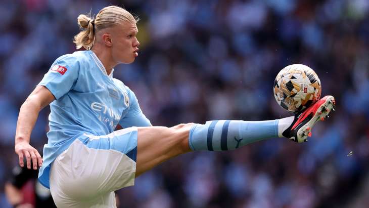 haaland manchester city arsenal 2023