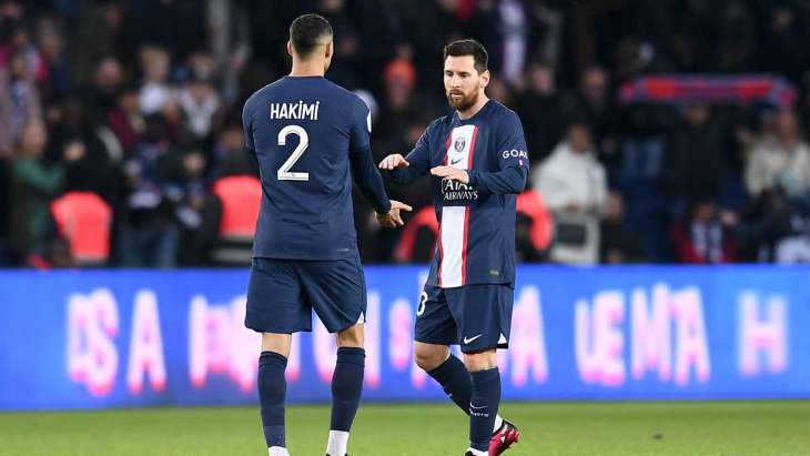 Hakimi Messi PSG Toulouse
