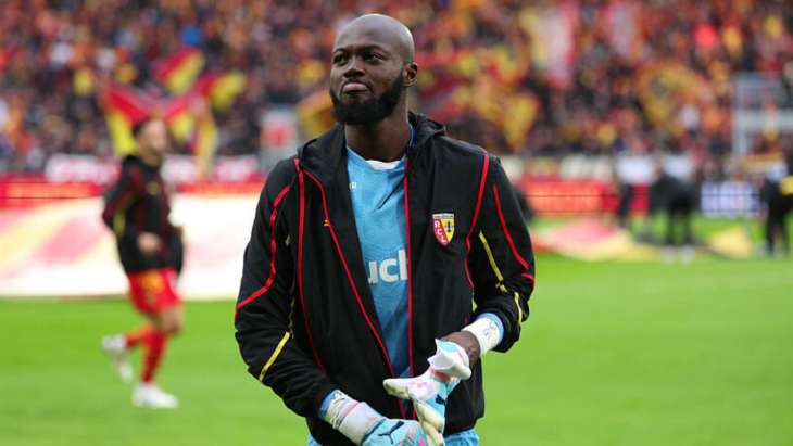Hervé Koffi sous les couleurs du Racing Club de Lens