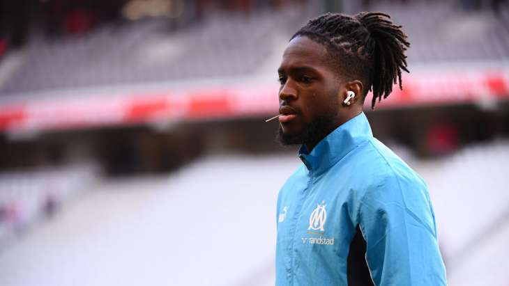 Jonathan Rowe lors de OM-Lille