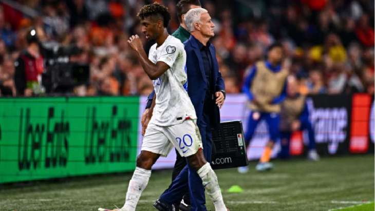 kinglsey coman croise didier deschamps