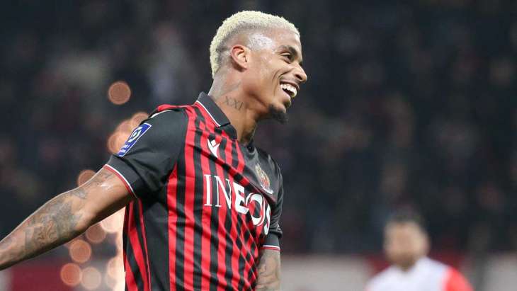 Lemina sous le maillot de Nice