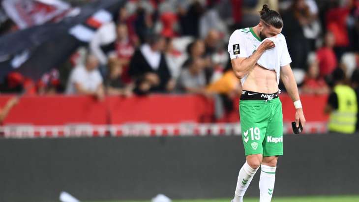Leo Petrot, abasourdi par le naufrage des Verts à Nice