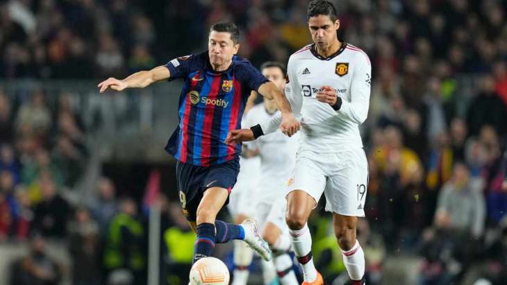 lewandowski varane barcelone-manchester