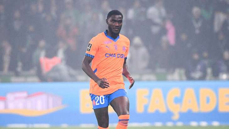 Lilian Brassier sous les couleurs de l'OM.