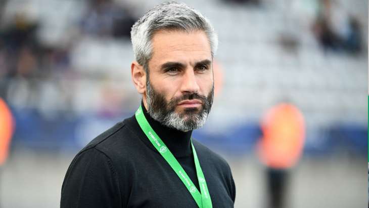 Loïc Perrin lors d'un match de l'AS Saint-Etienne.