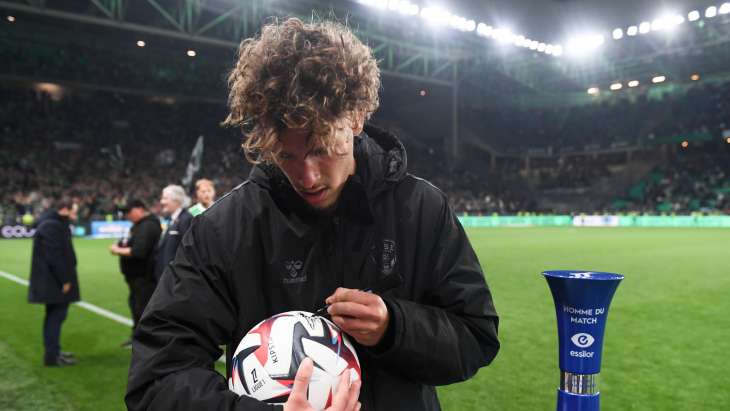 Lucas Stassin après ASSE-OL