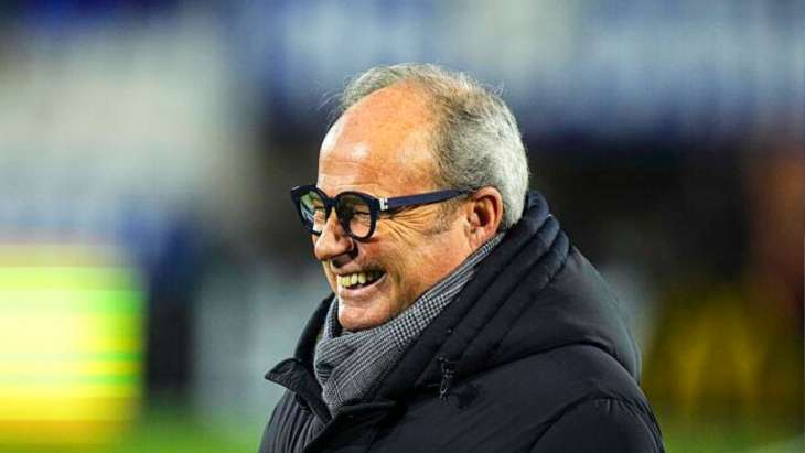 Luis Campos, le conseiller sportif du Paris Saint-Germain, ici tout sourire.