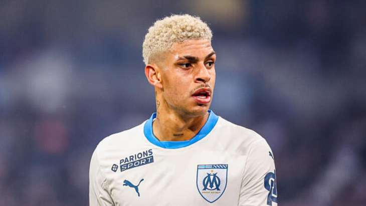 Luis Henrique sous les couleurs de l'OM.